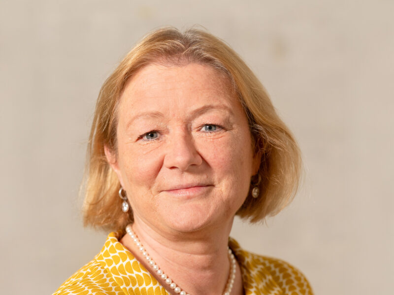 Portrait Claudia Vontobel, Präsidentin Baugenossenschaft BEP, Heilpädagogin