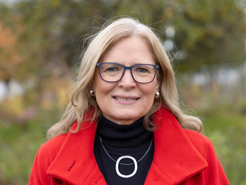 Portrait Nathanea Elte, Präsidentin Baugenossenschaft ABZ, Architektin