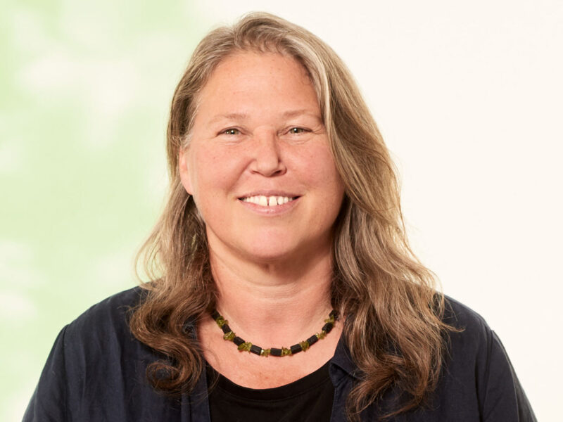Portrait Sibylle Kauer, Gemeinderätin Grüne Kreis 1, Agronomin