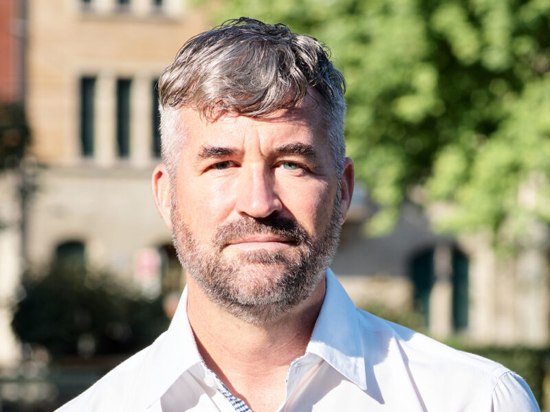 Portrait Marco Denoth, Gemeinderat SP Kreis 6, Architekt, Stadtplaner